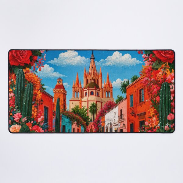 Item preview, San Miguel de Allende Mexican Floral Art designed and sold by MythicMood.
