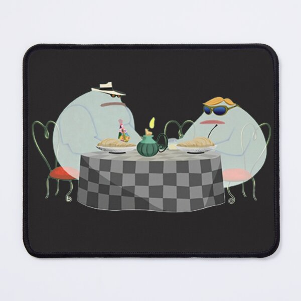 Item preview, Mr. White and Mr. White Having Dinner designed and sold by QueenAlicorn.