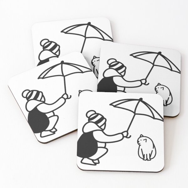 Item preview, Rainy Day Kindness designed and sold by NiremmeeArt.