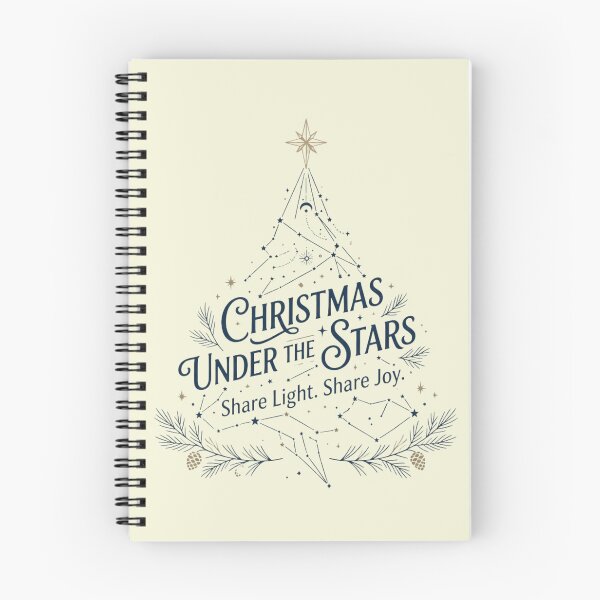 Item preview, Christmas Under The Stars Holiday Artwork | Premium Christmas Vector Design designed and sold by Amr Darwish Graphic designer.