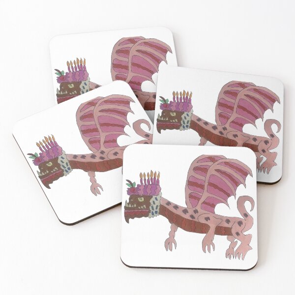 Item preview, birthday cake dragon designed and sold by Decemberdragon.