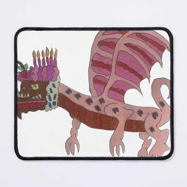 Item preview, birthday cake dragon designed and sold by Decemberdragon.