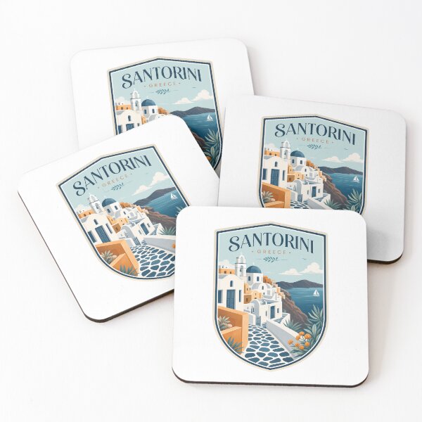 Item preview,  Santorini Greece Travel Landscape designed and sold by FrontierCosmic.