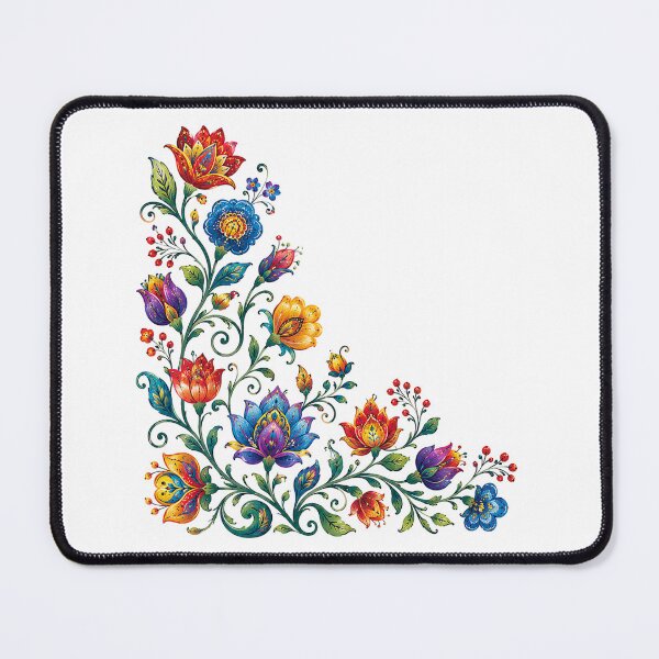 Item preview, Traditional Folk Flowers designed and sold by PetalGarden.