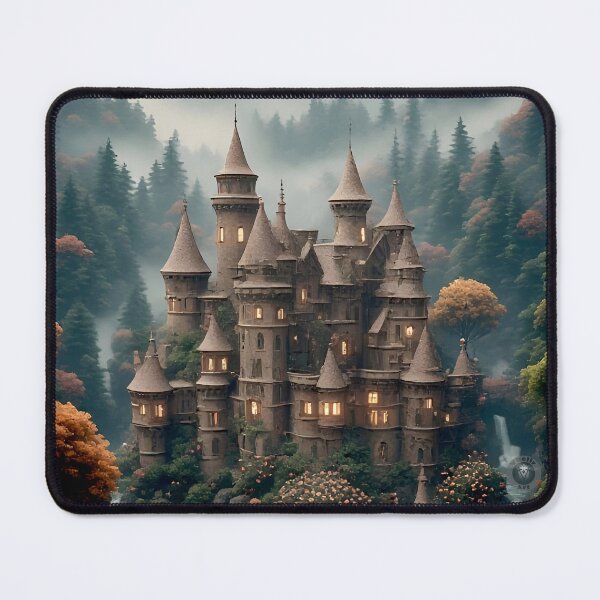 Item preview, The Forgotten Waterfall Citadel designed and sold by Vhelir-Art.