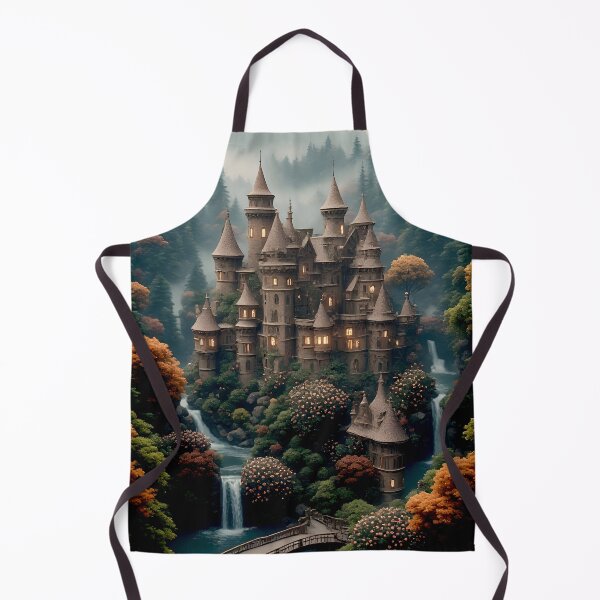 Item preview, The Forgotten Waterfall Citadel designed and sold by Vhelir-Art.