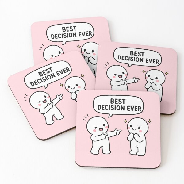 Item preview, Best Decision Ever Cute Couple designed and sold by MonkiFlipp.