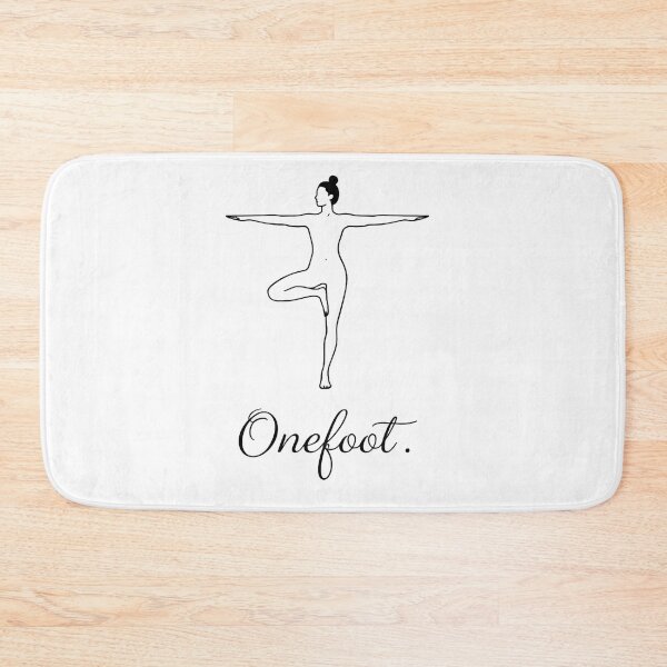 Item preview, Onefoot Adaptive Yoga Tree Pose Amputee Balance Recovery Classic T-Shirt designed and sold by pawsome purrfect.