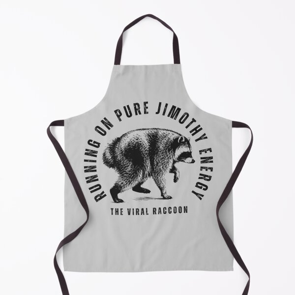 Item preview, Running on Pure Jimothy Energy Funny Raccoon Artwork designed and sold by merchxwear.