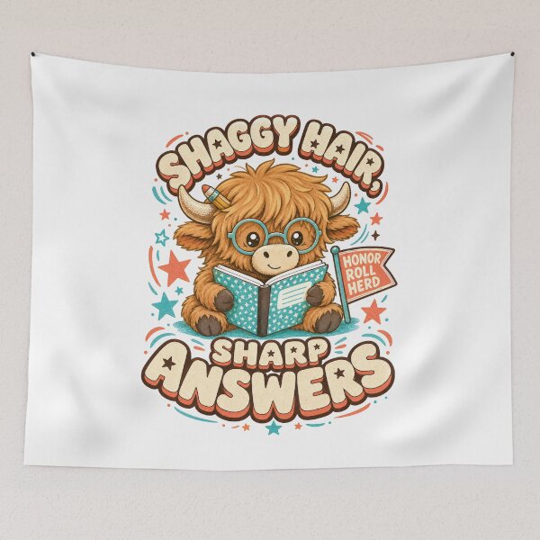 Item preview, Back to School – Shaggy Hair, Sharp Answers designed and sold by Fenay Designs.
