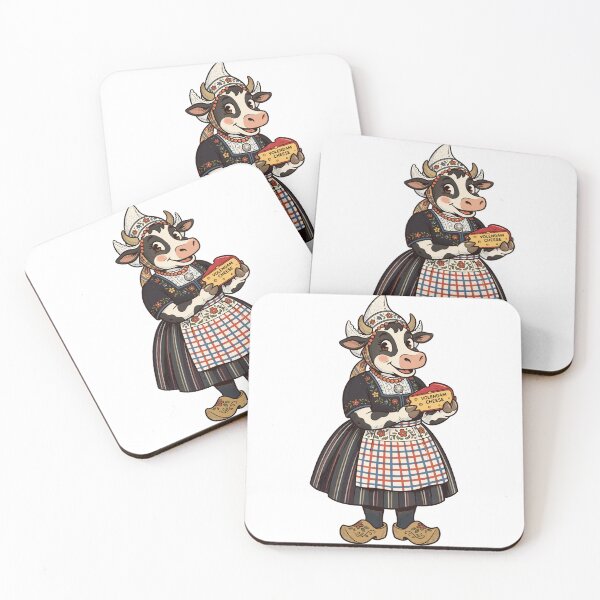 Item preview, Cow Selling Dutch Cheese Cartoon designed and sold by Museum Of Non-Existing Art.