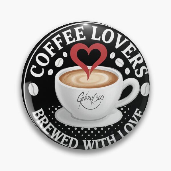 Item preview, Coffee Lovers: Brewed With Love.  designed and sold by Gnarly360.