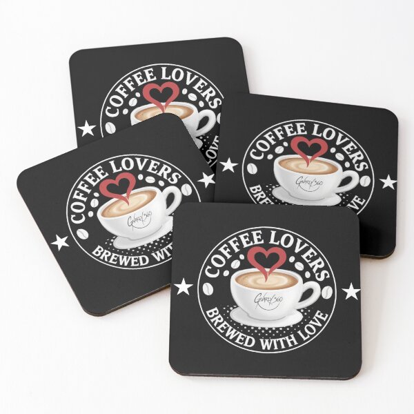 Item preview, Coffee Lovers: Brewed With Love.  designed and sold by Gnarly360.