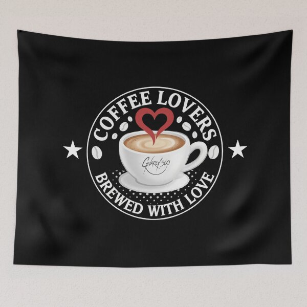Item preview, Coffee Lovers: Brewed With Love.  designed and sold by Gnarly360.