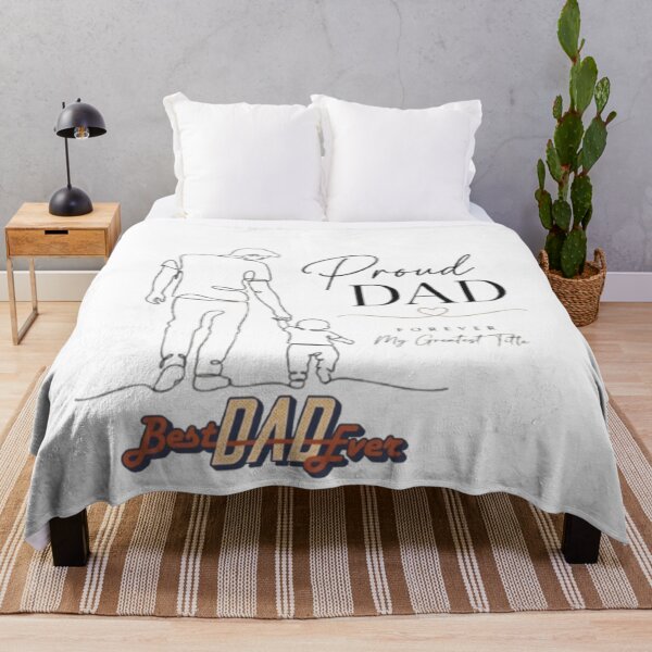 Item preview, Proud Dad Forever My Greatest Title | Best Dad Ever Father's Day Line Art Design | Minimalist Dad & Child Gift | Loving Father Appreciation T-Shirt designed and sold by GloboStyle Design .