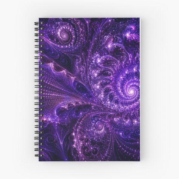 Item preview, purple spiral designed and sold by TrezeTreze.