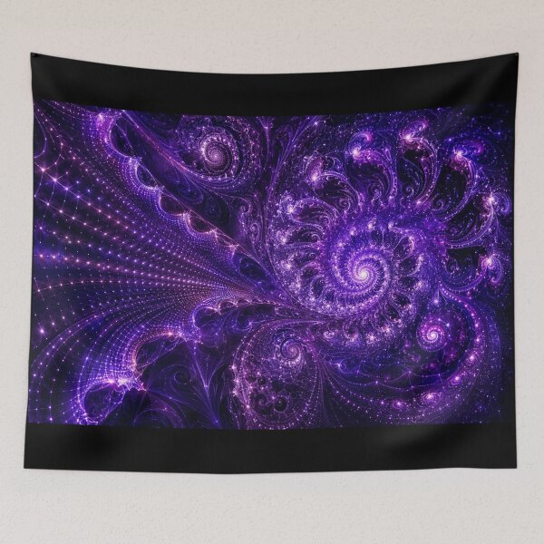 Item preview, purple spiral designed and sold by TrezeTreze.