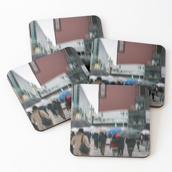 Item preview, Tokyo City Street with Umbrellas designed and sold by sinseeho.