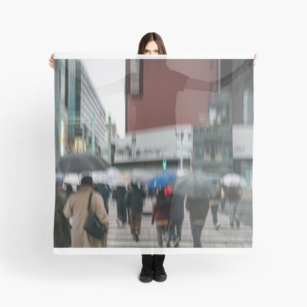 Item preview, Tokyo City Street with Umbrellas designed and sold by sinseeho.