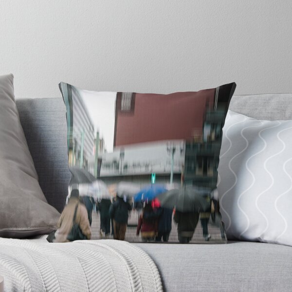 Item preview, Tokyo City Street with Umbrellas designed and sold by sinseeho.