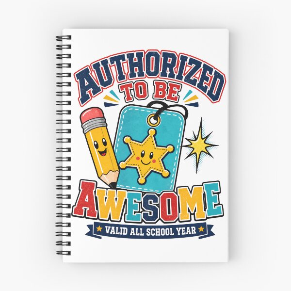 Item preview, Back to School – Authorized to Be Awesome designed and sold by Fenay Designs.