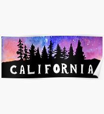 Cosmic California Poster