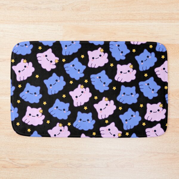 Item preview, Mochi and Litchi Cute Kawaii Cat Blobs designed and sold by MimochiStudio.