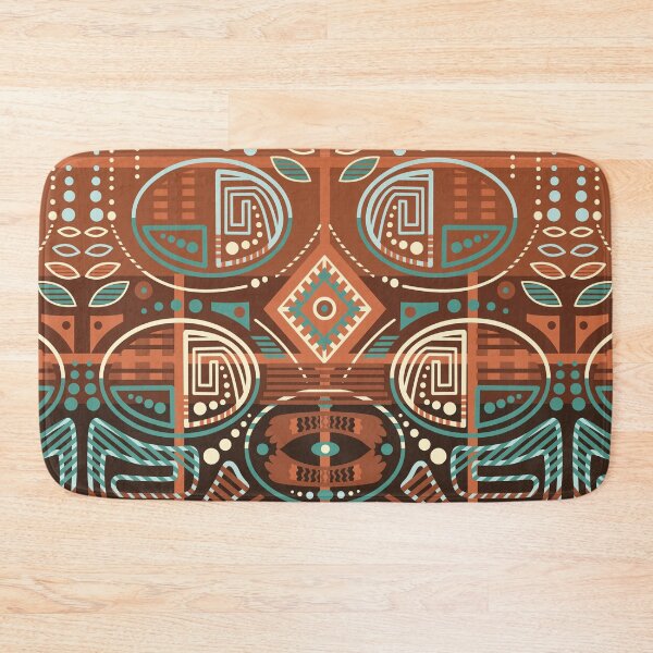 Item preview, Modern Ethnic Geometric Pattern - Tribal Boho Abstract Ornament  designed and sold by Skryp-art.