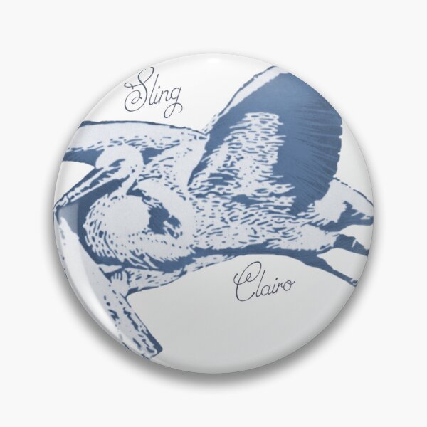 Item preview, Clairo Sling Merch | Motherhood Stork Blue Design designed and sold by restlessroach.
