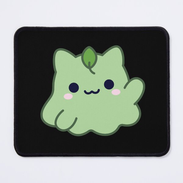Item preview, Matcha Green Cute Kawaii Cat Blob designed and sold by MimochiStudio.