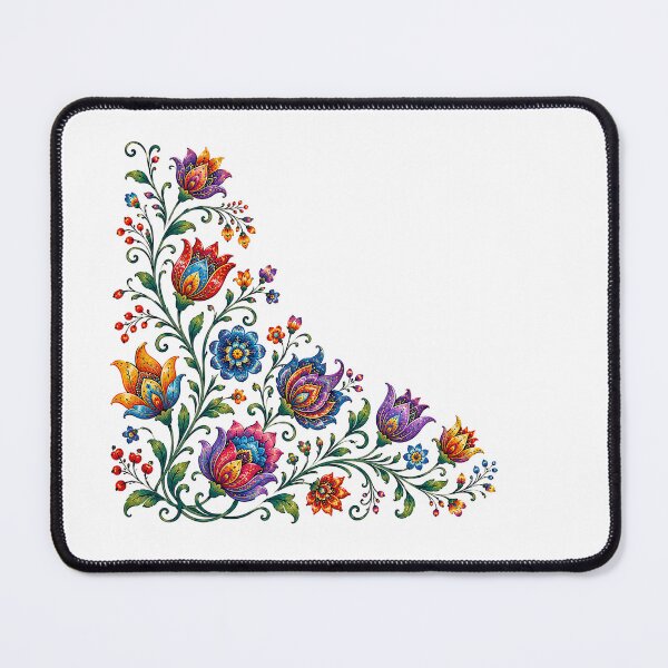 Item preview, Folk Floral Corner designed and sold by PetalGarden.