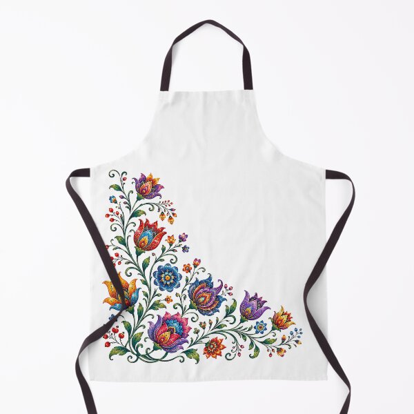 Item preview, Folk Floral Corner designed and sold by PetalGarden.