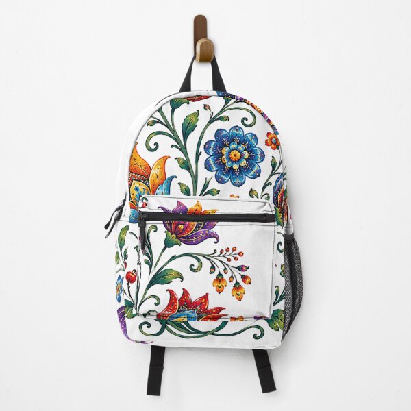 Item preview, Folk Floral Corner designed and sold by PetalGarden.
