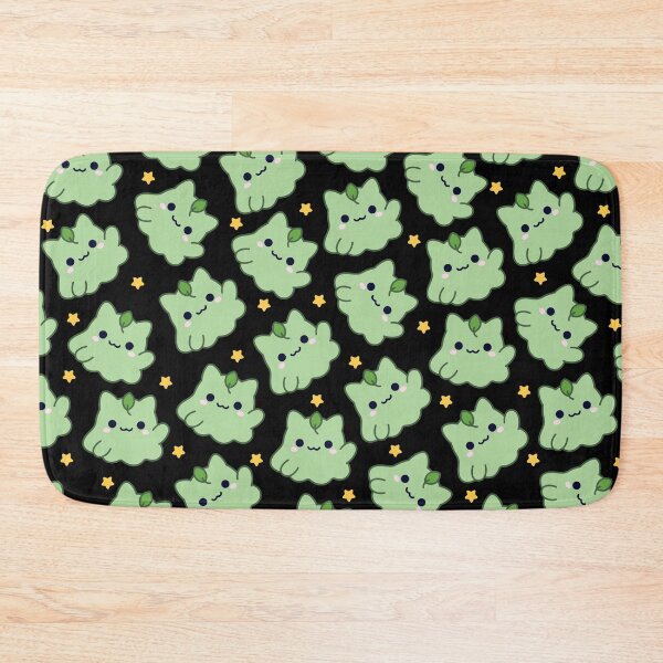 Item preview, Matcha Green Cute Kawaii Cat Blob designed and sold by MimochiStudio.