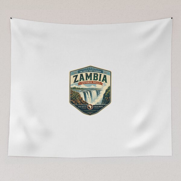 Item preview, Zambia Victoria Falls The Smoke That Thunders Wild Waters Timeless Wonder Livingstone Province Travel Africa designed and sold by Simsimah26Parks.