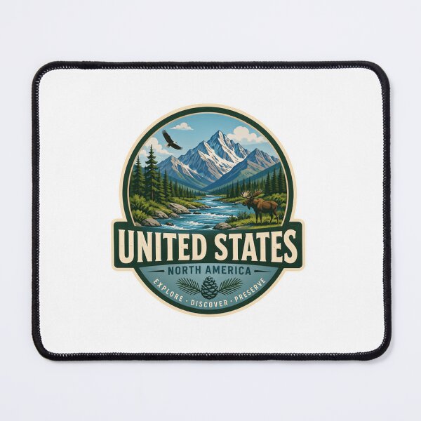 Item preview, United States North America Explore Discover Preserve Outdoor Adventure National Park Travel designed and sold by Simsimah26Parks.