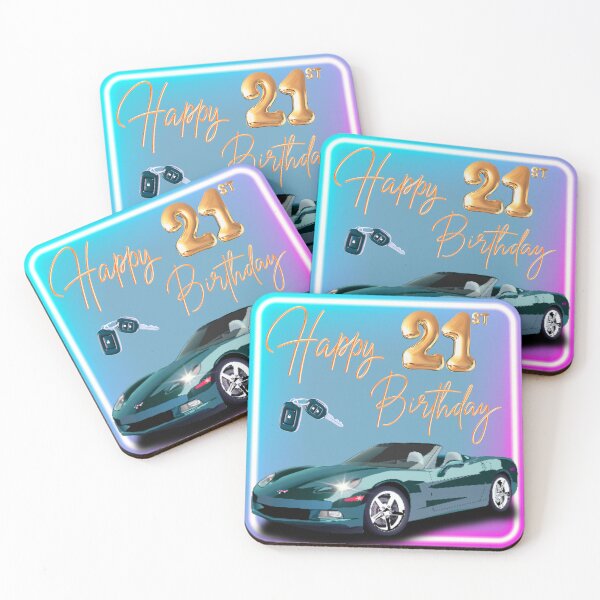 Item preview, Happy 21st Birthday designed and sold by MandySJ.