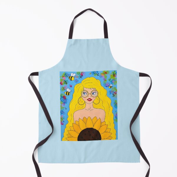Item preview, Sunflower lady designed and sold by Dina R. Art.