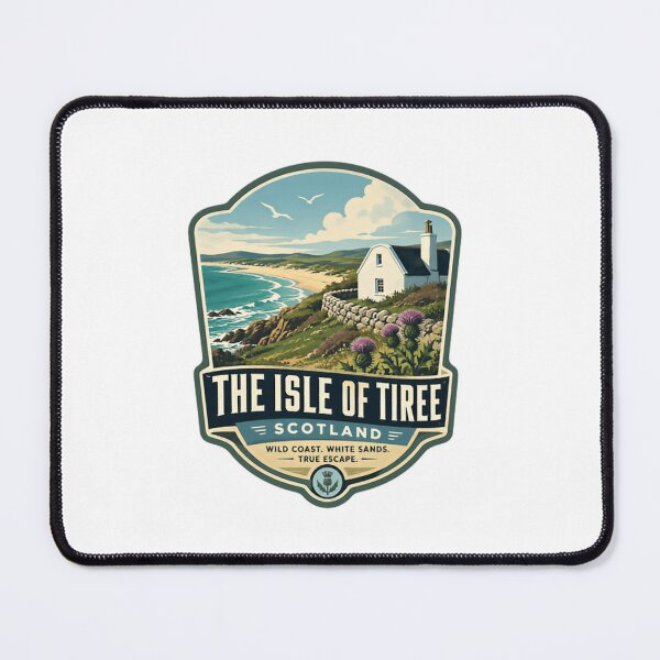 Item preview, The Isle Of Tiree Scotland Wild Coast White Sands True Escape designed and sold by Simsimah26Parks.