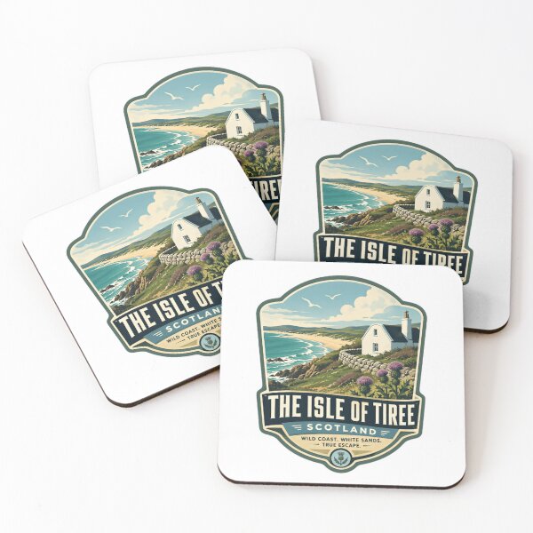 Item preview, The Isle Of Tiree Scotland Wild Coast White Sands True Escape designed and sold by Simsimah26Parks.