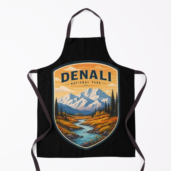 Item preview, Denali National Park Alaska Travel Landscape designed and sold by FrontierCosmic.