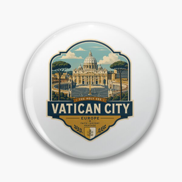 Item preview, The Holy See Vatican City Europe Faith History Heritage Traveler Tourist Catholic Landmark designed and sold by Simsimah26Parks.