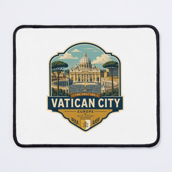 Item preview, The Holy See Vatican City Europe Faith History Heritage Traveler Tourist Catholic Landmark designed and sold by Simsimah26Parks.