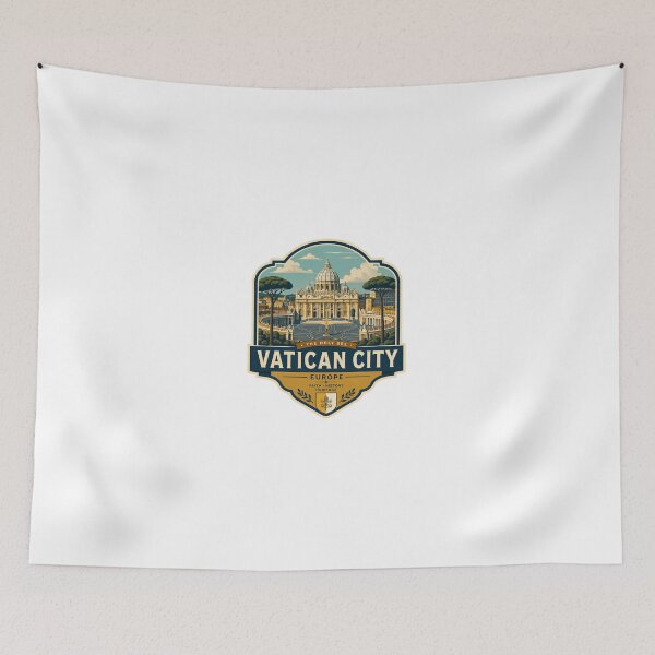 Item preview, The Holy See Vatican City Europe Faith History Heritage Traveler Tourist Catholic Landmark designed and sold by Simsimah26Parks.