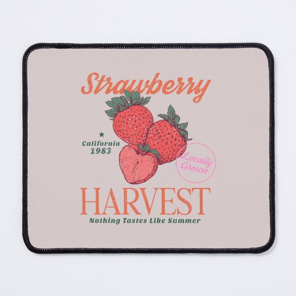 Item preview, Strawberry Harvest Shirt – Vintage Strawberry Graphic Tee | Summer Fruit Market Cottagecore Shirt designed and sold by Golden Blaze Studio.