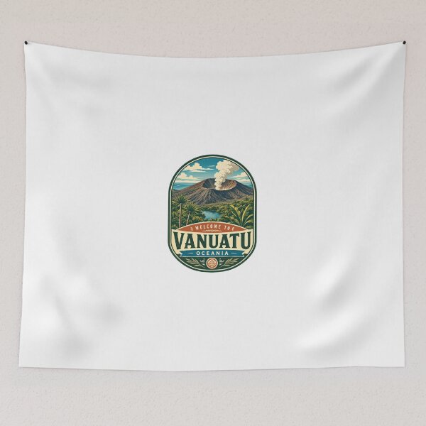Item preview, Welcome To Vanuatu Oceania Travel Souvenir Vacation Gift designed and sold by Simsimah26Parks.
