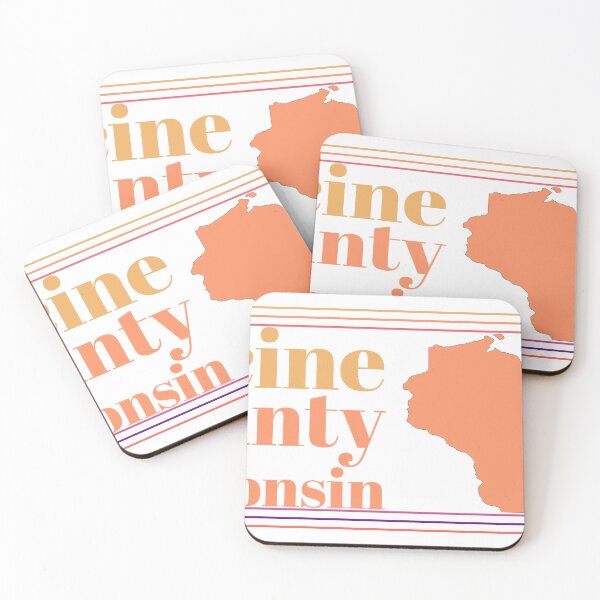 Item preview, Racine County Wisconsin Highlighted on State Map designed and sold by TheIconSmith.