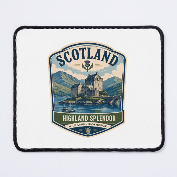 Item preview, Scotland Highland Splendor Wild Land Rich History Scottish Travel Heritage Castle designed and sold by Simsimah26Parks.