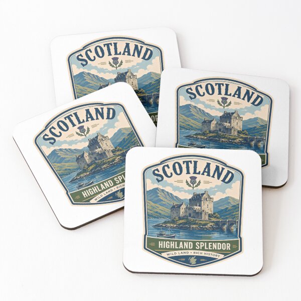 Item preview, Scotland Highland Splendor Wild Land Rich History Scottish Travel Heritage Castle designed and sold by Simsimah26Parks.