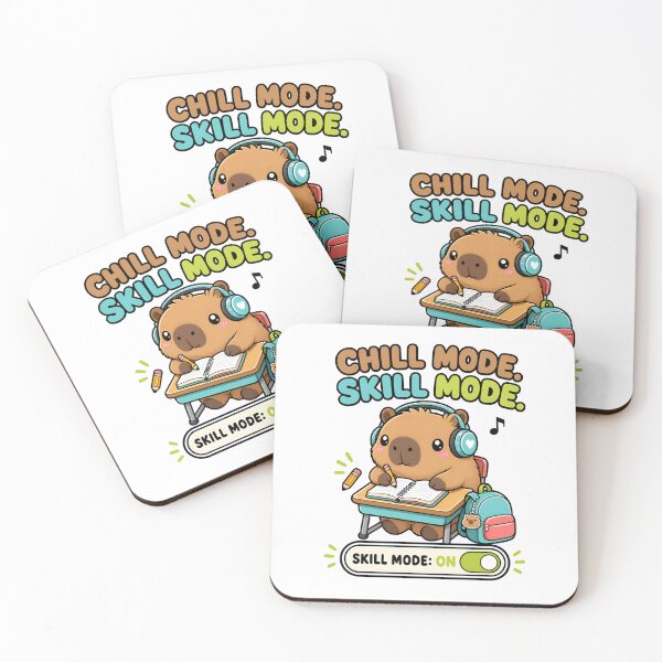 Item preview, Back to School – Chill Mode, Skill Mode designed and sold by Fenay Designs.